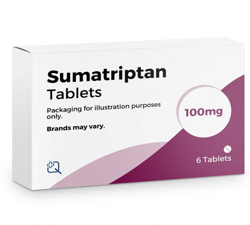 Sumatriptan migraine tablets