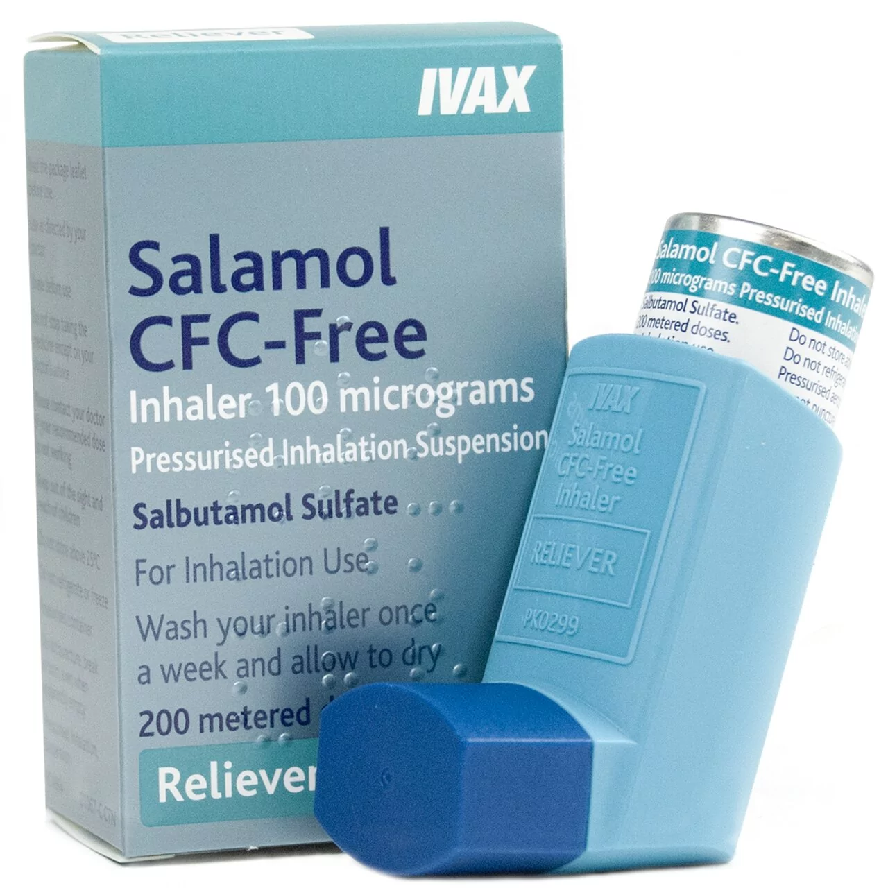 Salamol Easi Breathe Inhaler Asthma COPD Relief